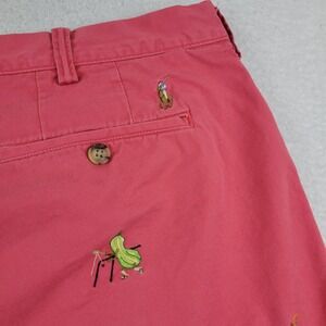 Polo Ralph Lauren Shorts Mens 40 Stretch Classic Fit Grasshopper Embroidered Gol